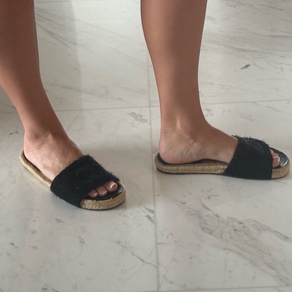 Chanel Women's Black Slide Sandals - Picture 3 of 5